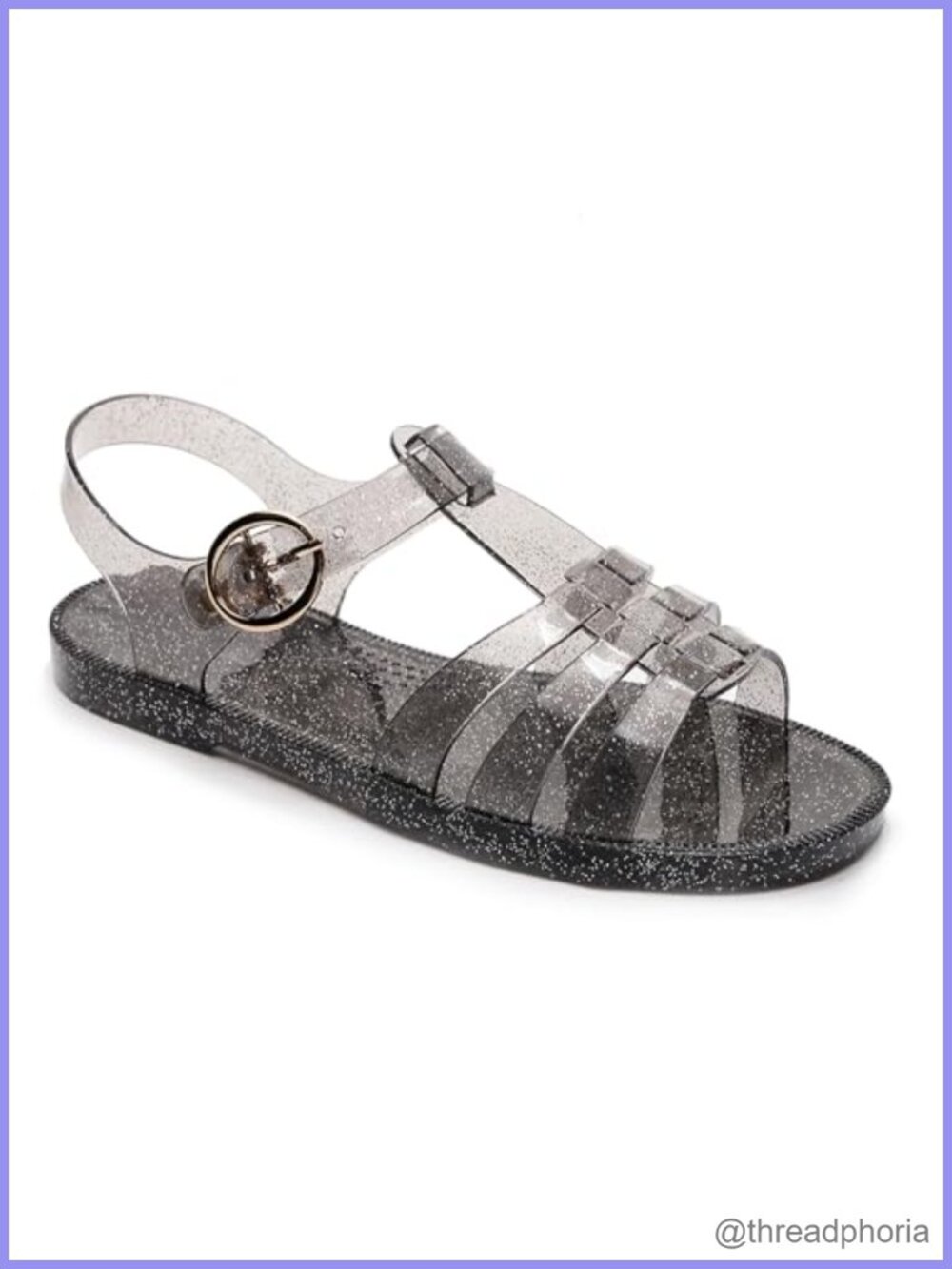 JIOMIJIOMI Kids Jelly Sandals Slingback Slide Non-Slip Summer Beach Water Shoes